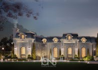 Luxurious Home Design Collection : Majestic Mansion in French Architecture Style