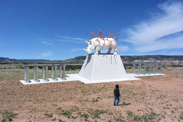 Monument to the Sacred Rhino