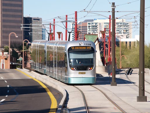 Phoenix's Valley Metro light rail network can continue to grow. Image courtesy of Flickr user Steven Vance.