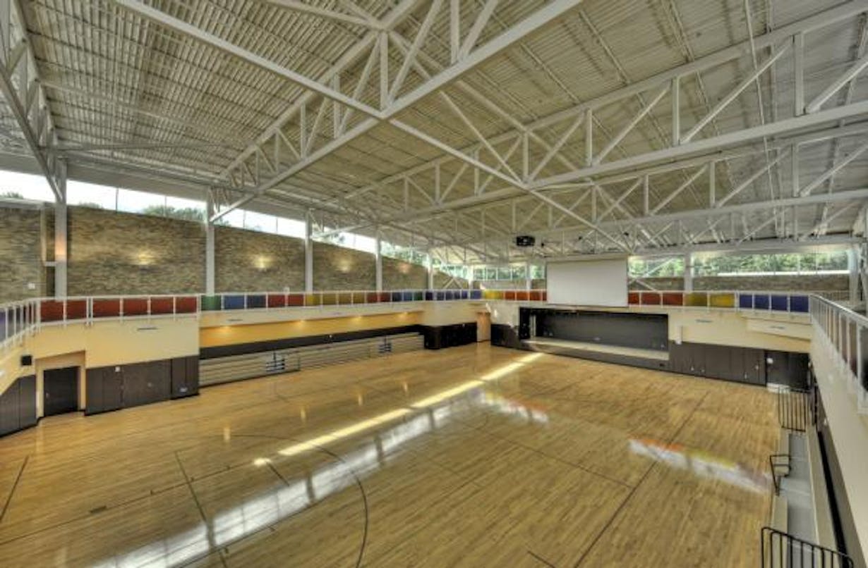 Riverdale Community Center Gymnasium Marc Tunick Archinect