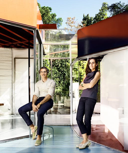 José Selgas and Lucía Cano. Portrait courtesy of the architects 