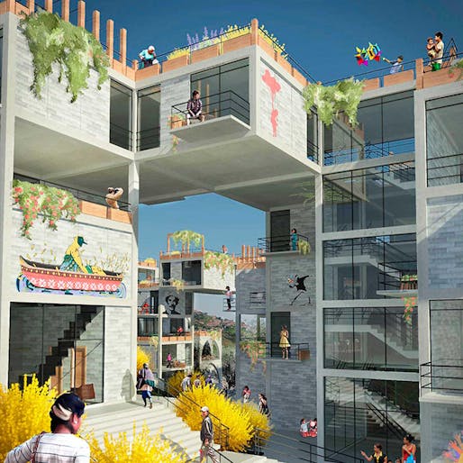 Residential Building Award Winner – Hambo - Bolonia’s Multidimensional Habitation by Sergio Eduardo Mutis (Colombia)