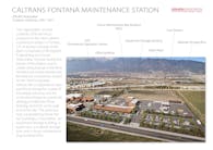 Caltrans Maintenance Station, Fontana, California, USA
