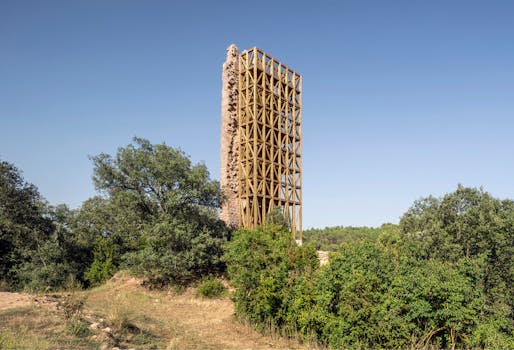 Merola Tower by Carles Enrich Studio. Image: Adria Goula