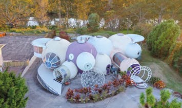 Architect-built concrete bubble house in Australia is for sale