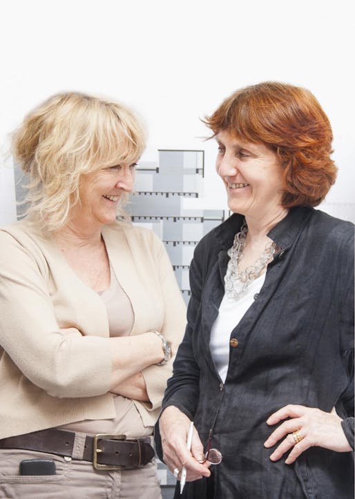 Yvonne Farrell and Shelley McNamara of Grafton Architects have been named as the 2020 Pritzker Architecture Prize winners. Image courtesy of Pritzker Prize Foundation.
