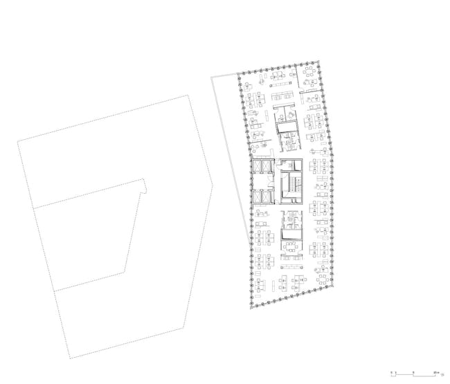 Floor plan +10 (Image: Barkow Leibinger)