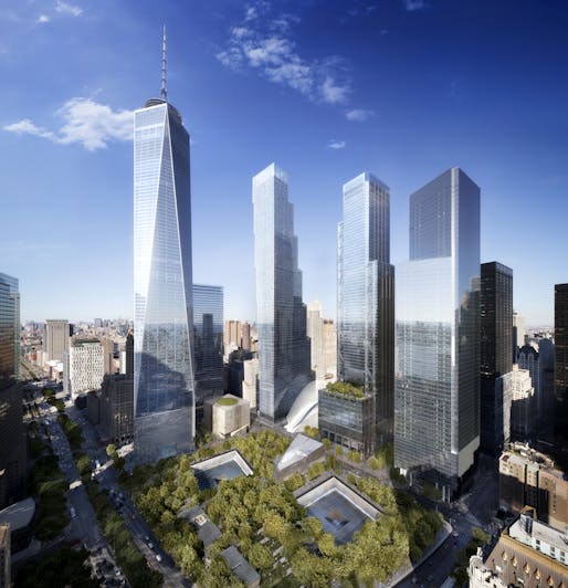 3 World Trade Center by Rogers Stirk Harbour + Partners. Image: DBOX.