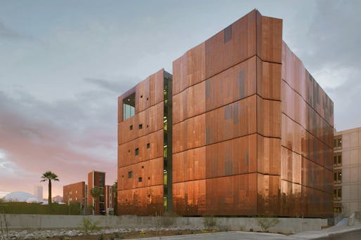 Meinel Optical Sciences Research Lab, University of Arizona by Richärd Kennedy Architects. Photo: Bill Timmerman. Image courtesy of Richärd Kennedy Architects.