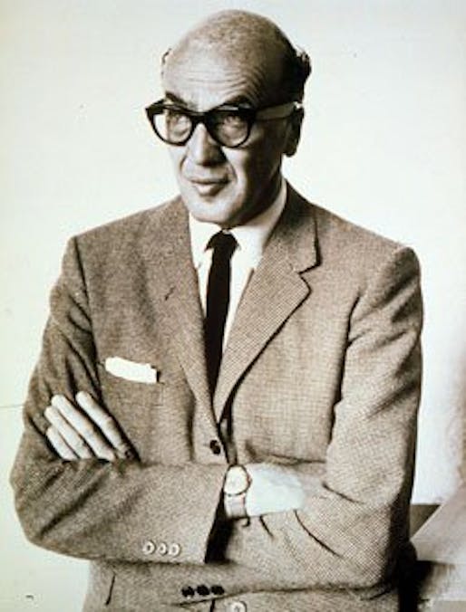 A 1960s photo of Luis Barragán. Photo via Wikipedia.
