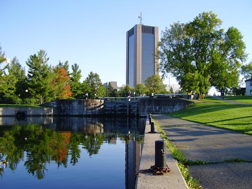 View of the Carleton University campus. Image courtesy of Wikimedia user nismonick.