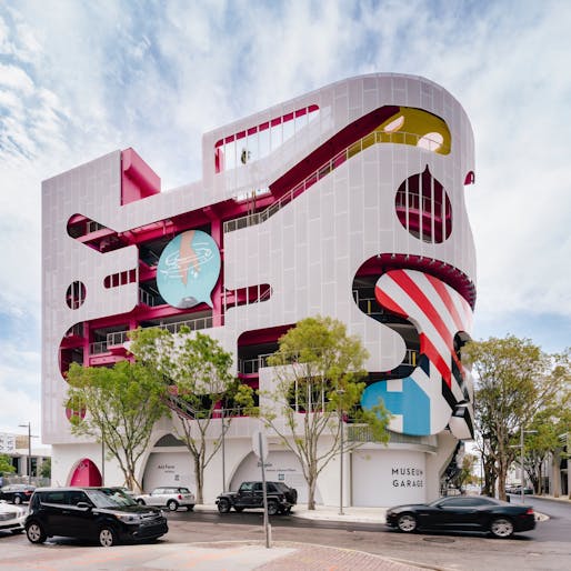 Name: Miami College Garage. Designers: WORKac, Amale Andraos and Dan Wood. Photo courtesy Design Museum.
