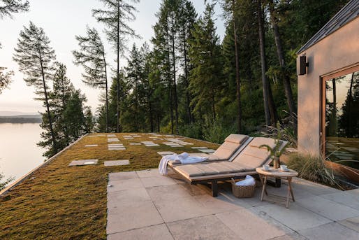 Poolhouse & Gallery in Whitefish, MT by CTA | Cushing Terrell; Photo: Audrey Hall