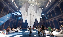 Dive into James Corner's field of ICEBERGS, now at the National Building Museum