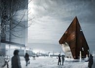 Helsinki Central Library Competition, shared 3rd prize, entry 'LIBLAB'