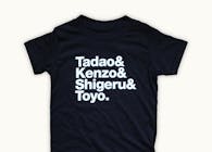 Tadao & Kenzo & Shigeru & Toyo.