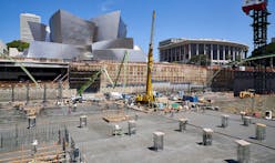 Frank Gehry's The Grand: tower complex construction goes vertical