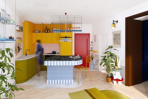 35 sqm Micro-Apartment in Athens, Greece, by Oikonomakis Siampakoulis architects | Οικονομάκης Σιαμπακούλης αρχιτέκτονες