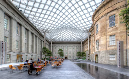 Interior view of the Smithsonian American Art Museum. Image courtesy Flickr user Pedro Szekely (CC BY-NC-SA 2.0)