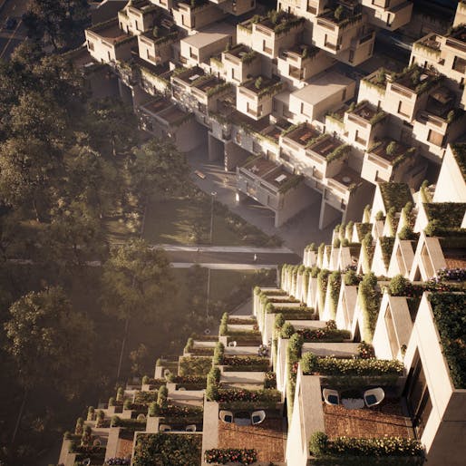 "Recreating the Original Vision for Habitat 67 with Unreal Engine" (in collaboration with Epic Games and Neoscape) by Safdie Architects.