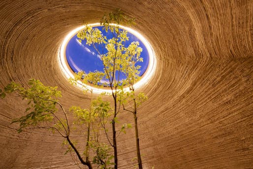 Related on Archinect: <a href="https://archinect.com/news/article/150286346/world-s-first-3d-printed-raw-earth-house-to-be-showcased-at-cop26"> World’s first 3D printed raw earth house to be showcased at COP26</a>