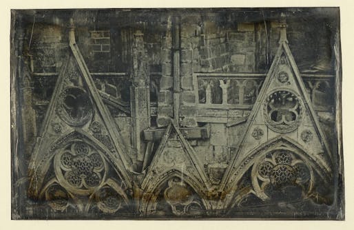 Cathédrale Notre-Dame de Paris (1841). Photo by Joseph Philibert Girault de Prangey.