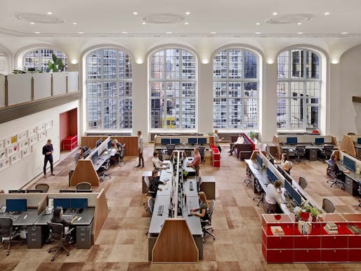 Hill Office in New York, NY by Andrew Franz Architect. Photo: Eric Laignel.