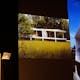 A slide comparing Mies van der Rohe's Farnsworth House with Ban's Curtain Wall House. Credit: Nicholas Korody