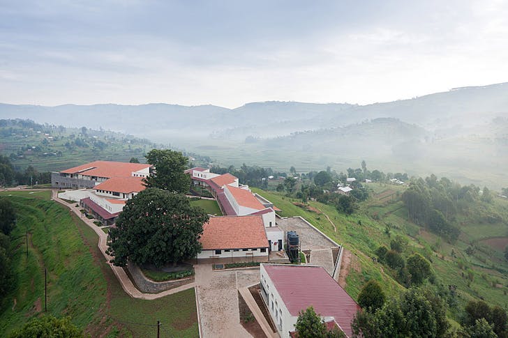 2011 Design Milestone: Butaro Hospital in the Burera District of Rwanda by MASS Design Group. (Photograph by Iwan Baan)