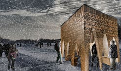 "Stalactite" by APTUM Architecture - Warming Huts v. 2014 competition entry