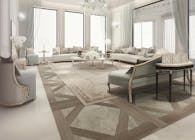 Italian Glam Living Room Design