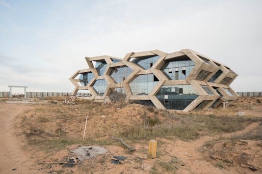 Ordos 100 project. Description from Ai Weiwei: 'Ordos 100 is a construction project curated by Herzog & de Meuron and Ai Weiwei. One hundred architects from 27 countries were chosen to participate and each design a 1000 square meter villa to be built in a new community in Inner Mongolia. The...