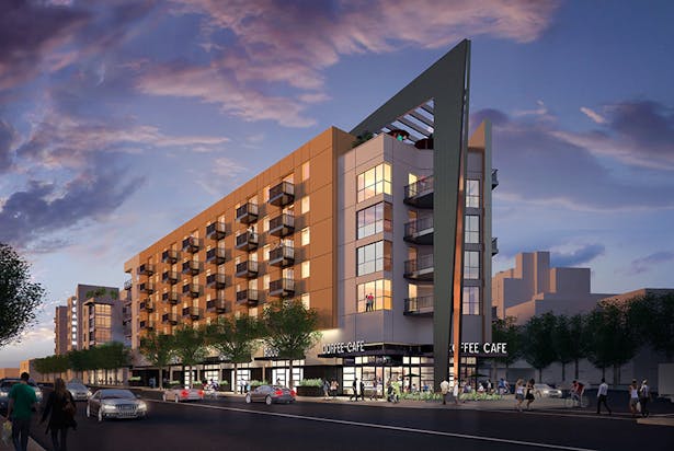 Glendale Triangle by TCA Architects (approved September 2012 - under construction)