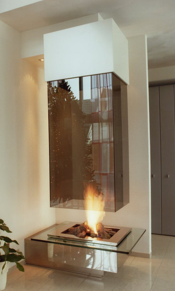 Bloch Design contemporary fireplace