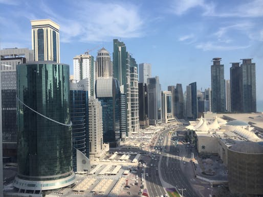 Doha, the capital of Qatar. Via Pixabay