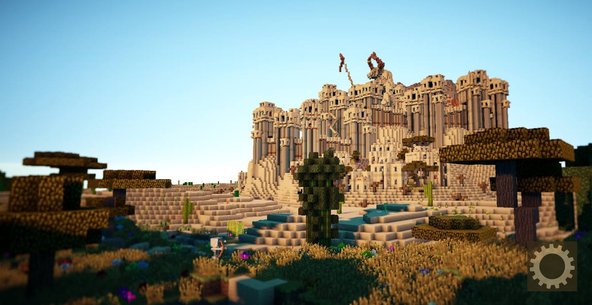 This studio illustrates Minecraft's architectural capabilities to