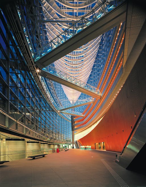 Tokyo International Forum. Photo courtesy of Rafael Viñoly Architects.