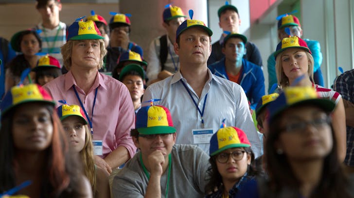 Know how you're different from your audience, and your peers. Screenshot from 'The Internship' (2013).
