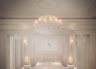 Pastel Themed Bedroom Interior Designing