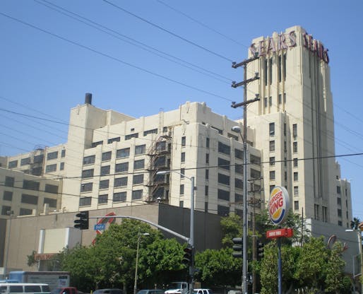 The historic Sears Roebuck Mail Order Building is a well-known Boyle Heights landmark. Image via wikimedia.org