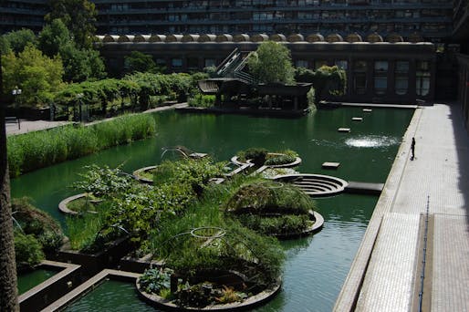 Barbican Estates in London. Image via Wikipedia/Andy Mabbett.
