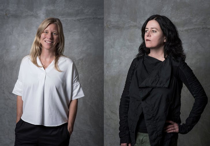 (L-R) Kristy Balliet and Marcelyn Gow, SCI-Arc Undergraduate Programs Chairs. Image courtesy of SCI-Arc.