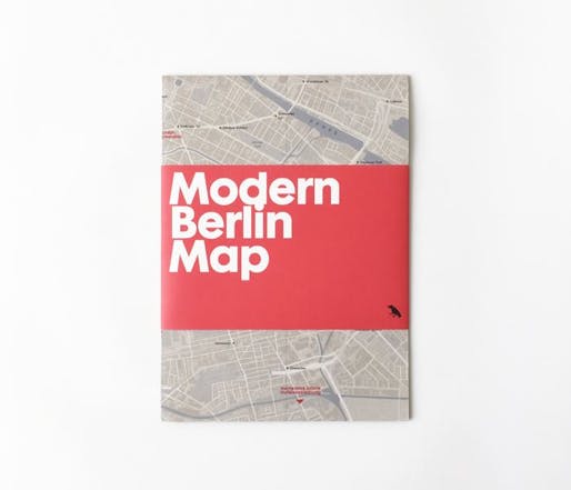 The Modern Berlin Map by Blue Crow Media. Photo © Blue Crow Media.