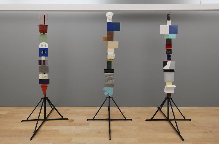 Totems. Courtesy of Chicago Architecture Biennial, Kendall McCaugherty © Hall Merrick Photographers