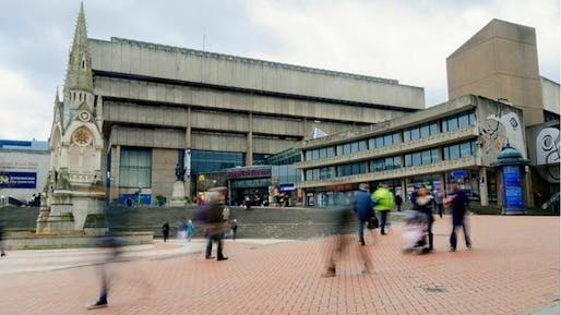 John Madin's 1974 library will be one of the casualties as Birmingham seeks to reinvent itself. Image via bbc.com