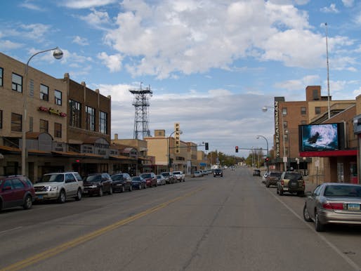 Willston, ND's business district. Image via Wikipedia.