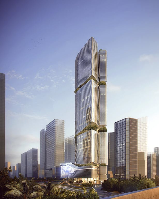 Gmond International Building, Shenzhen, China by Aedas