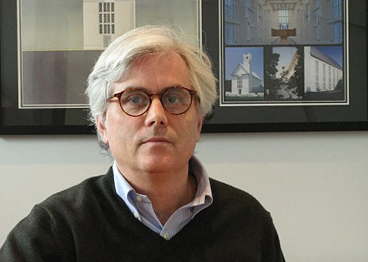 Scott Merrill, winner of the 2016 Richard H. Driehaus Prize. Photo: University of Notre Dame, School of Architecture