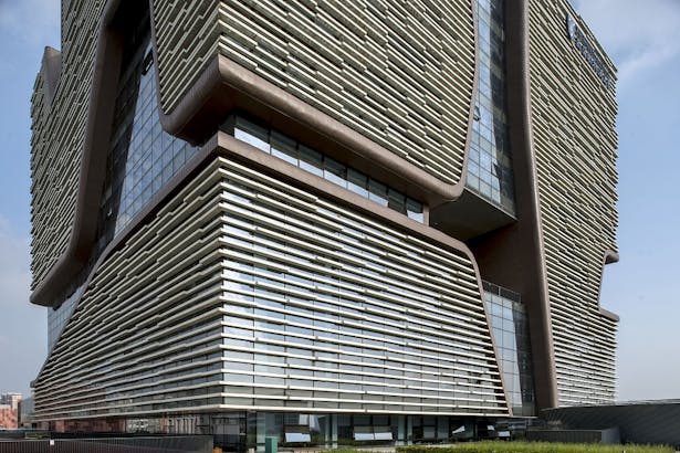 Xi'an Jiaotong-Liverpool University Administration Information Building by Aedas