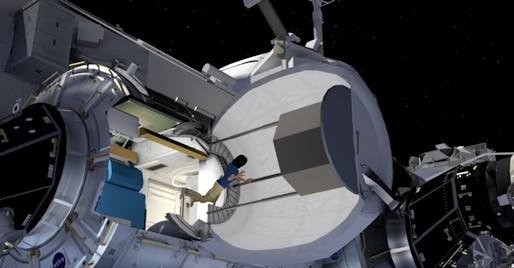 Screenshot of NASA's BEAM installation.